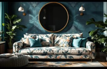 Patterned Sofas Are Having a Moment. Here’s How to Get Buy-In and Nail the Look